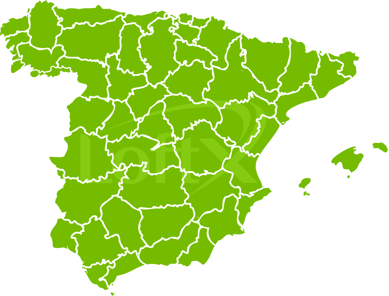 Mapa de Ucrania