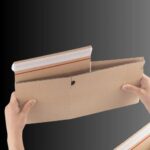 Картонна коробка 240х170х100 мм Smart Box самозбірна самоклеюча з відривною стрічкою