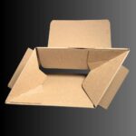 Картонна коробка 240х170х100 мм Smart Box самозбірна самоклеюча з відривною стрічкою