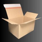 Картонна коробка 240х170х100 мм Smart Box самозбірна самоклеюча з відривною стрічкою