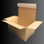 Картонна коробка 240х170х100 мм Smart Box самозбірна самоклеюча з відривною стрічкою