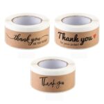 Етикетка кругла 50х294 мм (400 шт/рулон) термотрансферна крафт